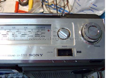 CF-570S; Sony Corporation; (ID = 957222) Radio