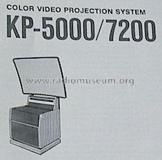 Color Video Projector KP-7200; Sony Corporation; (ID = 985844) Televisión