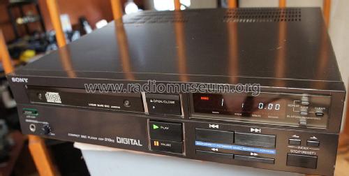 Compact Disc Player CDP-210ES; Sony Corporation; (ID = 1486844) Enrég.-R