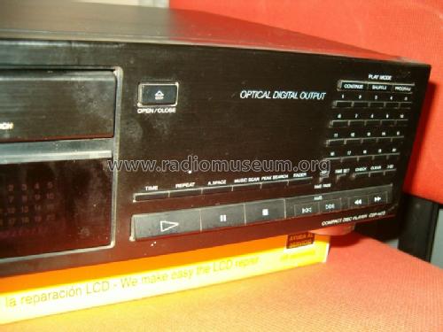 Compact Disc Player CDP-M72; Sony Corporation; (ID = 1671192) Sonido-V