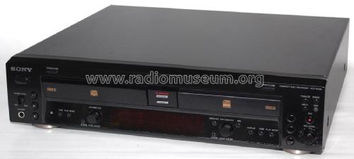 Compact Disc Recorder RCD-W100; Sony Corporation; (ID = 2085611) Ton-Bild