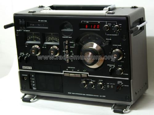 Short Wave Synthesized Dual Conversion Receiver CRF-320; Sony Corporation; (ID = 888772) Radio