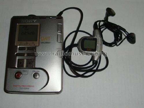 DAT Walkman TCD-D100; Sony Corporation; (ID = 685666) Enrég.-R