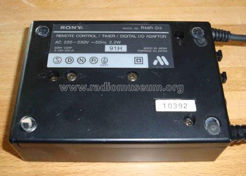 DAT-Walkman TCD-D8 R-Player Sony Corporation; Tokyo, build