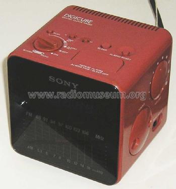 Sony Dream Machine Digi Cube ICF-C10W AM/FM alarm clock radio 1980 It still  wakes me up every day