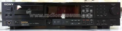 Digital Audio Tape Deck DTC-1000 ES; Sony Corporation; (ID = 1830814) R-Player