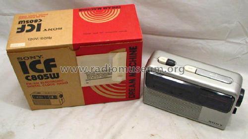 Dream Machine FM/AM Digital Clock Radio ICF-C805W; Sony Corporation; (ID = 1418283) Radio