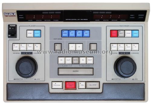 Editing Control Unit RM-450CE; Sony Corporation; (ID = 1447426) Diverses