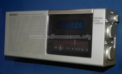 FM/AM 2 Band Digital Clock Radio ICF-C20W; Sony Corporation; (ID = 1409373) Radio