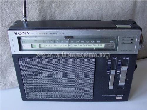 FM/AM 2Band Receiver ICF-S5W; Sony Corporation; (ID = 1473361) Radio