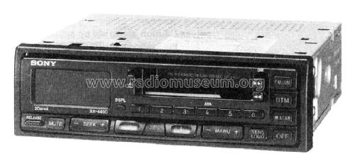 FM/AM Cassette Car Stereo XR-4400; Sony Corporation; (ID = 1208941) Radio