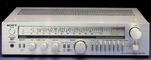 FM-AM Programm Receiver STR-343 L; Sony Corporation; (ID = 1322087) Radio