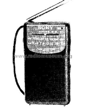 FM/AM Radio ICF-S12; Sony Corporation; (ID = 1070800) Radio