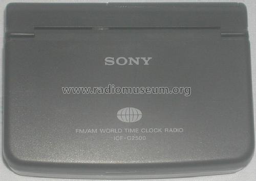 FM/AM World Time Clock Radio ICF-C2500 Radio Sony Corporation 