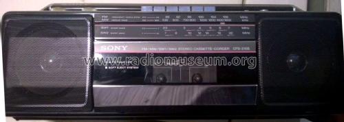 FM/MW/SW1/SW2 Stereo Cassette-Corder CFS-210S; Sony Corporation; (ID = 1978956) Radio