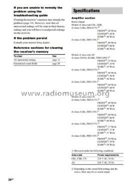 FM Stereo / AM-FM Receiver STR-KSL700; Sony Corporation; (ID = 1929367) Radio