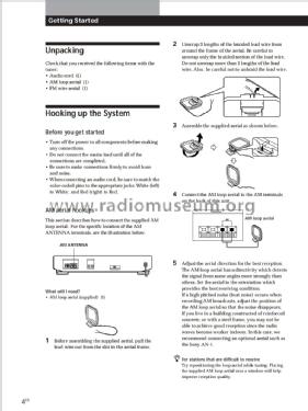 AM-FM Tuner ST-SE200; Sony Corporation; (ID = 1891475) Radio