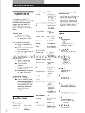 AM-FM Tuner ST-SE200; Sony Corporation; (ID = 1891477) Radio