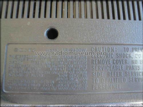 FM Stereo/AM Radio MR-9400W; Sony Corporation; (ID = 1499902) Radio
