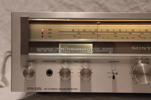 FM Stereo / FM-AM Receiver STR-232L; Sony Corporation; (ID = 2008674) Radio