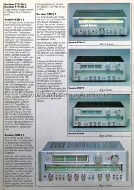 FM Stereo/FM-AM Receiver STR-V5; Sony Corporation; (ID = 1806533) Radio