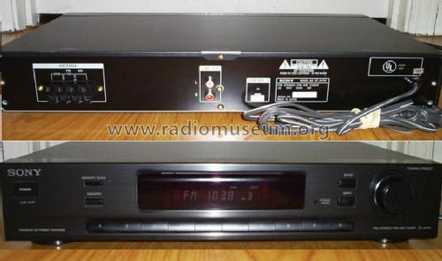 FM Stereo / FM-AM Tuner ST-JX741; Sony Corporation; (ID = 1184014) Radio