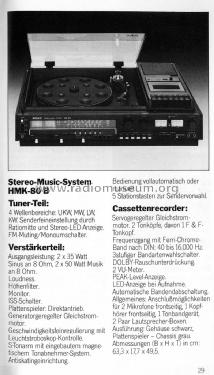 HMK-80B; Sony Corporation; (ID = 1719752) Radio