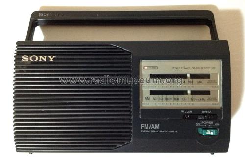 ICF-24; Sony Corporation; (ID = 1527493) Radio