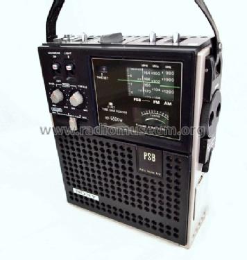 ICF-5500W Radio Sony Corporation; Tokyo, build 1975/1976 