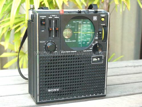 ICF-5600 Radio Sony Corporation; Tokyo, build 1974, 2 pictures 