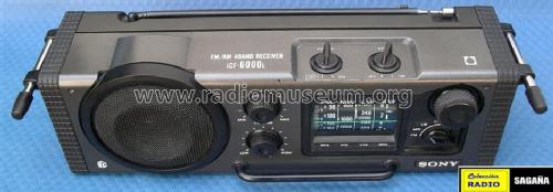 ICF-6000L; Sony Corporation; (ID = 691697) Radio