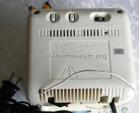 ICF-C120; Sony Corporation; (ID = 1418721) Radio