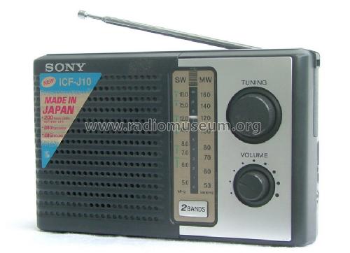 ICF-J10; Sony Corporation; (ID = 314011) Radio