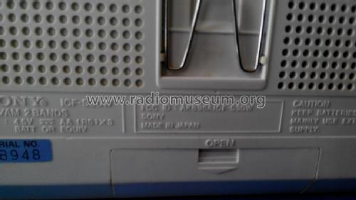 ICF-S30W; Sony Corporation; (ID = 1481196) Radio