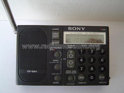 FM Stereo / LW / MW / SW Receiver ICF-SW1 - Type 1; Sony Corporation; (ID = 135786) Radio