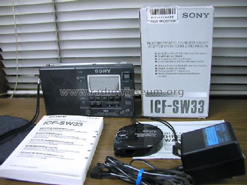 ICF-SW33; Sony Corporation; (ID = 1460322) Radio