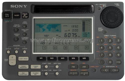 LW / MW / SW / FM Stereo Receiver ICF-SW55; Sony Corporation; (ID = 389199) Radio