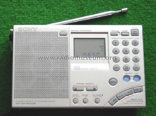 ICF-SW7600GR Radio Sony Corporation; Tokyo, build 2001, 31