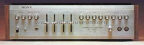 Integrated Amplifier TA-1055A; Sony Corporation; (ID = 661770) Ampl/Mixer