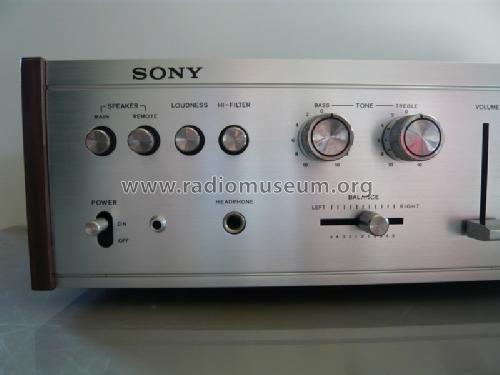 Integrated Amplifier TA-1066; Sony Corporation; (ID = 1708813) Ampl/Mixer