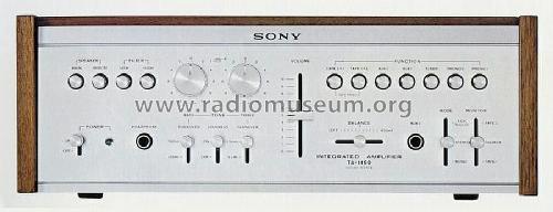 Integrated Amplifier TA-1150; Sony Corporation; (ID = 661774) Ampl/Mixer