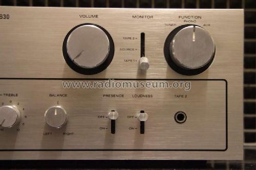 Integrated Stereo Amplifier TA-1630; Sony Corporation; (ID = 1679669) Ampl/Mixer