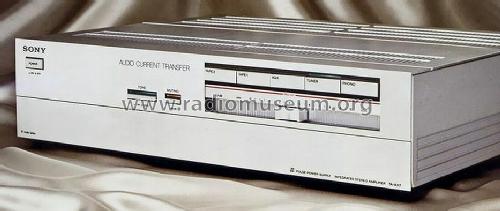 Integrated Stereo Amplifier Ta Ax7 Amplmixer Sony Corporation