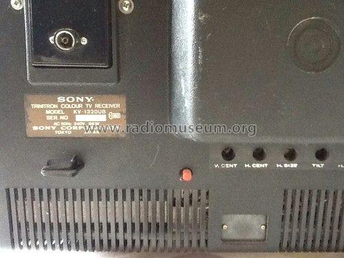 KV-1320UB MK1; Sony Corporation; (ID = 1280236) Televisión