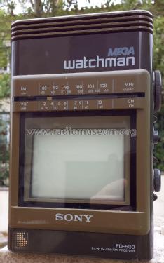 Mega Watchman FD-500; Sony Corporation; (ID = 1898502) TV Radio