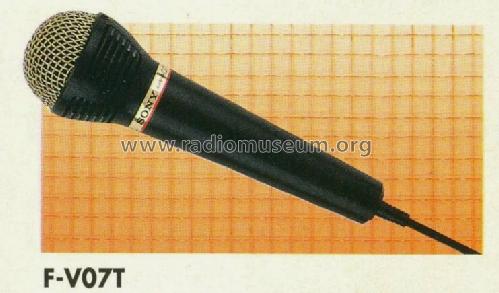 Microphone F-V 07T; Sony Corporation; (ID = 470218) Mikrofon/TA