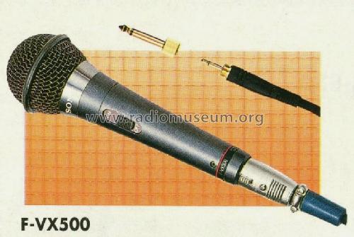 Microphone F-VX500; Sony Corporation; (ID = 470217) Micrófono/PU