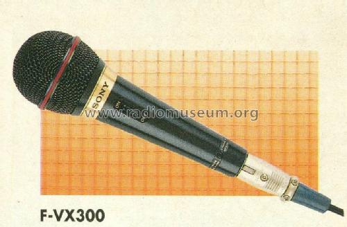 Microphone F-VX 300; Sony Corporation; (ID = 470216) Microfono/PU