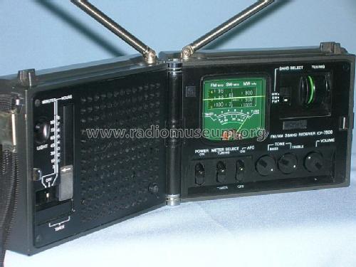 FM/AM 3 Band Receiver Newscaster ICF-7800 Radio Sony Corporation 