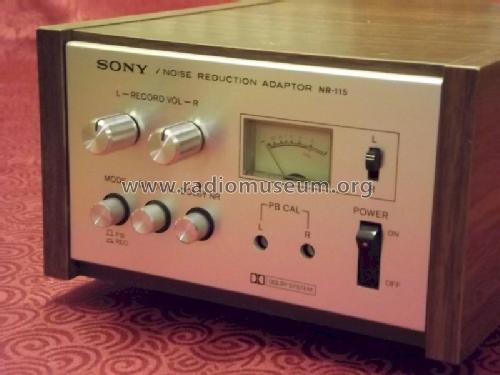 Noise Reduction Adaptor NR-115; Sony Corporation; (ID = 1338901) Altri tipi